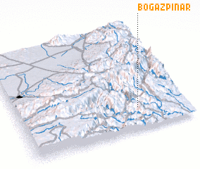 3d view of Boğazpınar