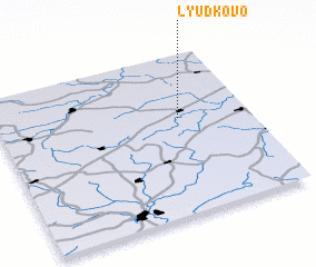 3d view of Lyudkovo