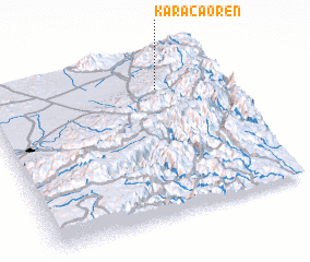 3d view of Karacaören