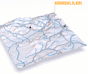 3d view of Kınıkdelileri