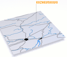 3d view of Kozhevnikovo