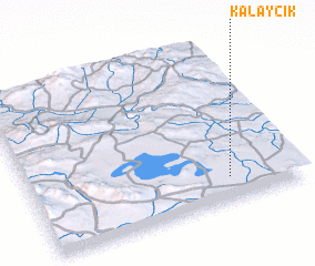 3d view of Kalaycık