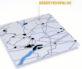 3d view of Andreyevo-Paliki