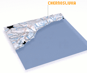 3d view of Chernoslivka