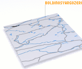 3d view of Boldino-Syargozero