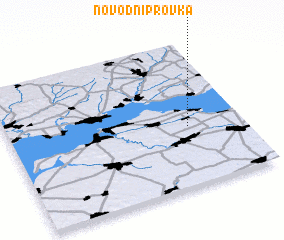 3d view of Novodniprovka