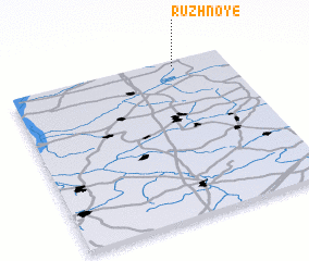 3d view of Ruzhnoye