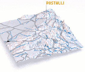 3d view of Postallı