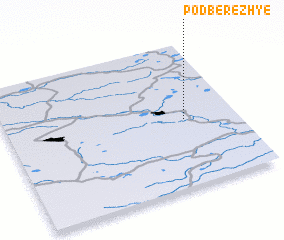 3d view of Podberezh\