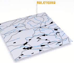 3d view of Maleyevka