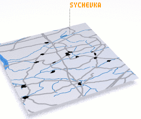 3d view of Sychëvka