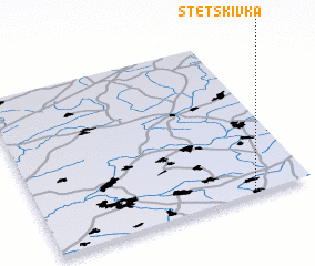 3d view of Stetsʼkivka