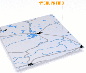 3d view of Myshlyatino