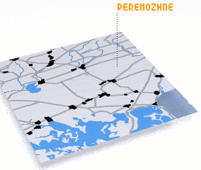 3d view of Peremozhne