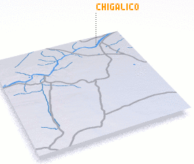 3d view of Chigaliço