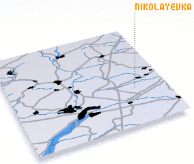 3d view of Nikolayevka