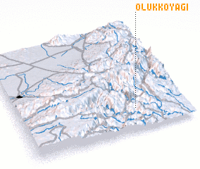 3d view of Olukkoyağı