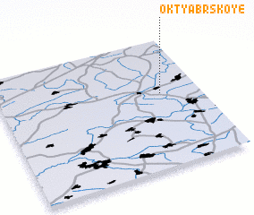 3d view of Oktyabr\