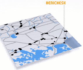 3d view of Heniches\