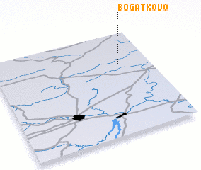 3d view of Bogat\