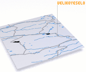 3d view of Velikoye Selo