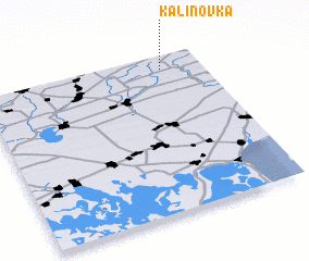 3d view of Kalinovka