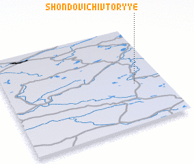 3d view of Shondovichi Vtoryye