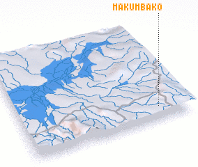 3d view of Makumbako