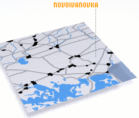 3d view of Novo-Ivanovka