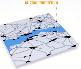 3d view of Blagovishchenka