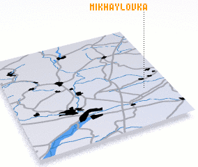 3d view of Mikhaylovka
