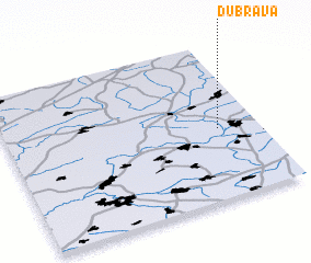 3d view of Dubrava