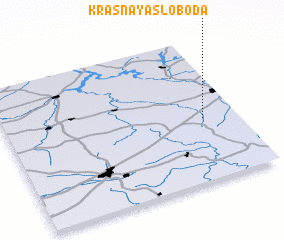 3d view of Krasnaya Sloboda