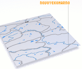 3d view of Novoye Komarno