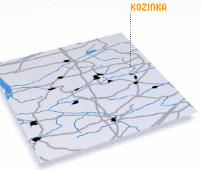 3d view of Kozinka