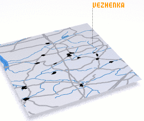 3d view of Vezhënka