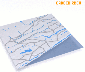 3d view of Cabo Chirreu