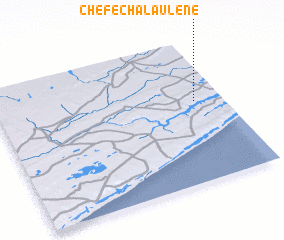 3d view of Chefe Chalaulene