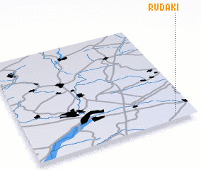 3d view of Rudaki