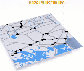 3d view of Roza Lyuksemburg