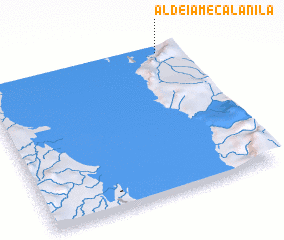 3d view of Aldeia Mecalanila