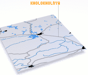 3d view of Kholokhol\