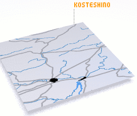 3d view of Kosteshino