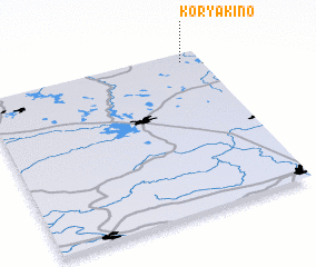 3d view of Koryakino