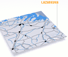 3d view of Lazarevka