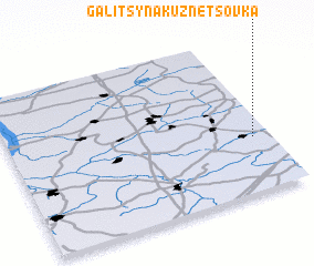 3d view of Galitsyna-Kuznetsovka