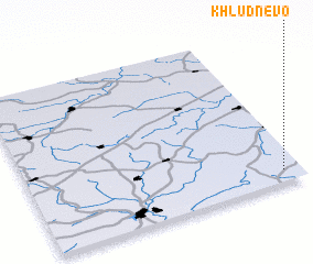 3d view of Khludnevo