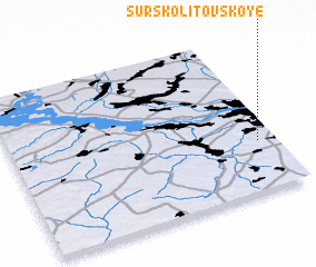 3d view of Sursko-Litovskoye