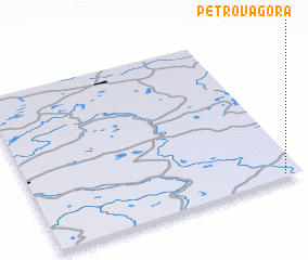 3d view of Petrova Gora