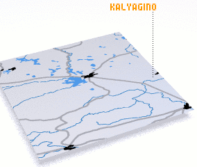 3d view of Kalyagino